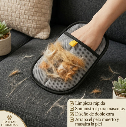 Guante Quitapelos Electrostático y Reutilizable para Mascotas – Aseo y Limpieza de Pelos de Perro y Gato